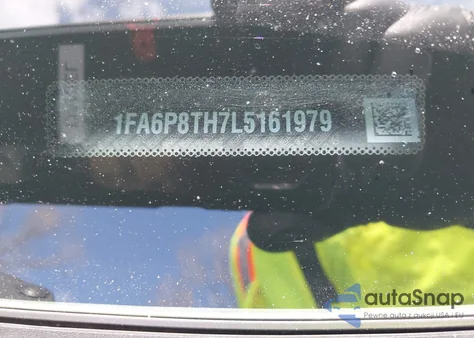 2020 Ford Mustang Ecoboost Fastback z USA, uszkodzony, nr VIN 1FA6P8TH7L5161979